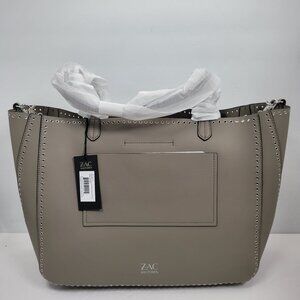Zac Posen Women's Gray Eartha Iconic Soft Shopper Atmosphere Bag NWT